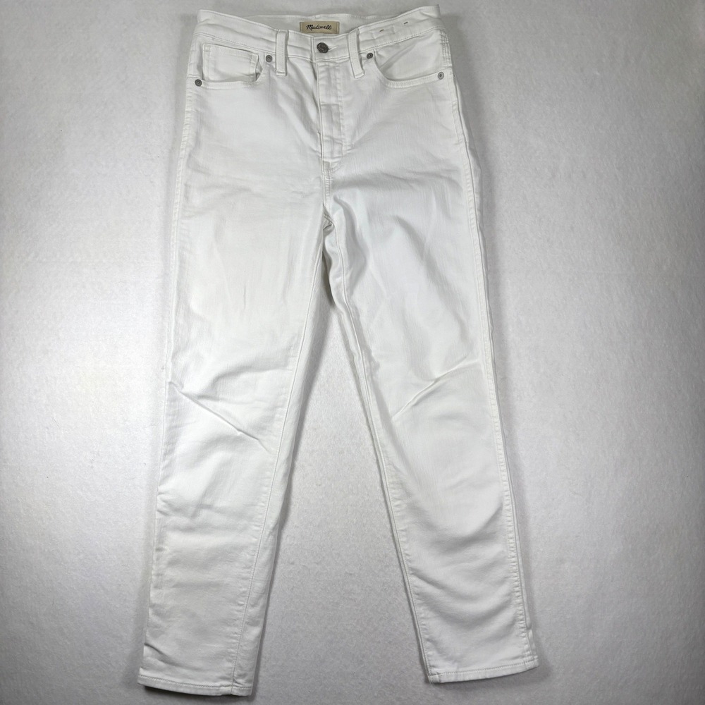 Madewell Stovepipe Jeans Straight Leg 28 High‎ Rise Minimalist Chic